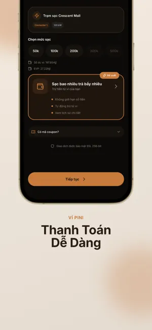 Pini - Trạm sạc xe điện screenshot 4