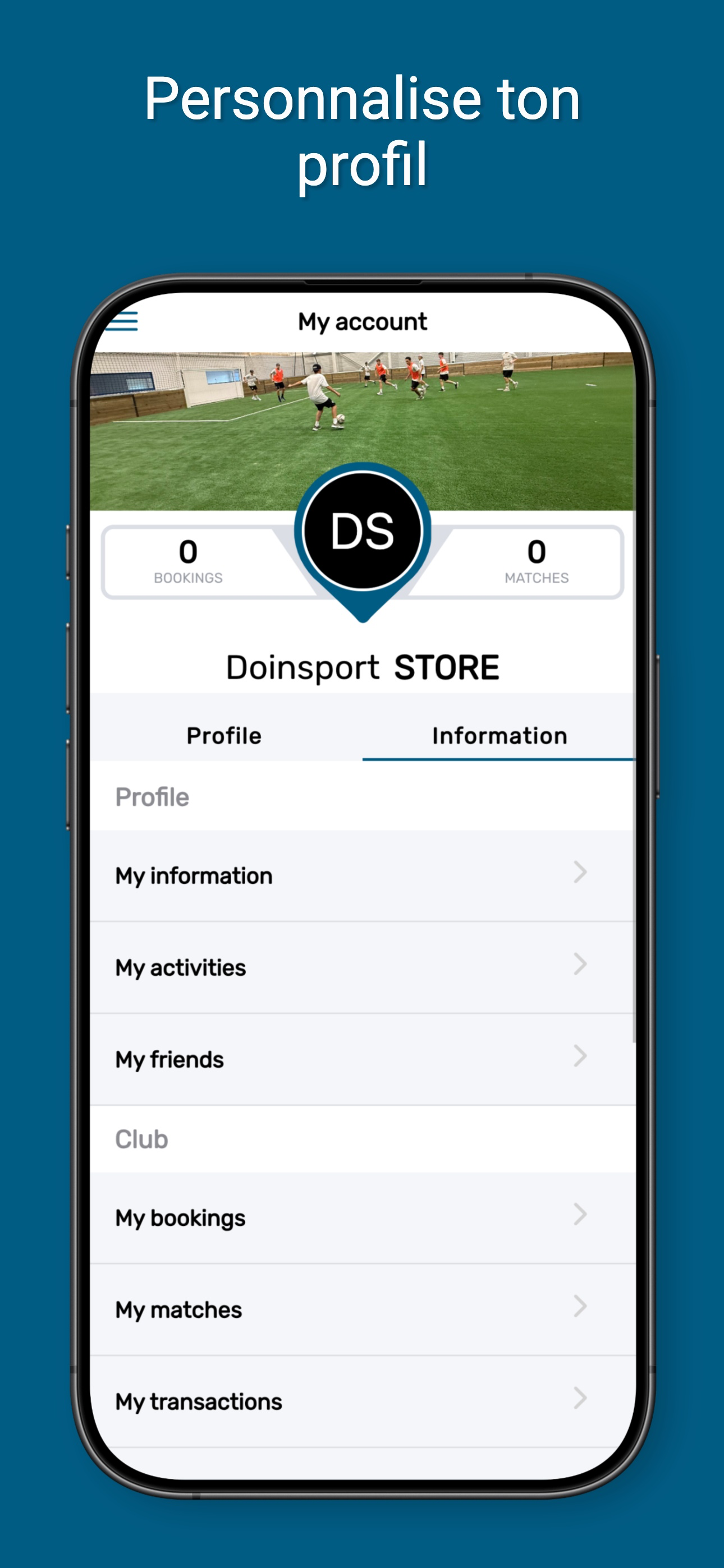 EPIBAL multisports screenshot 4