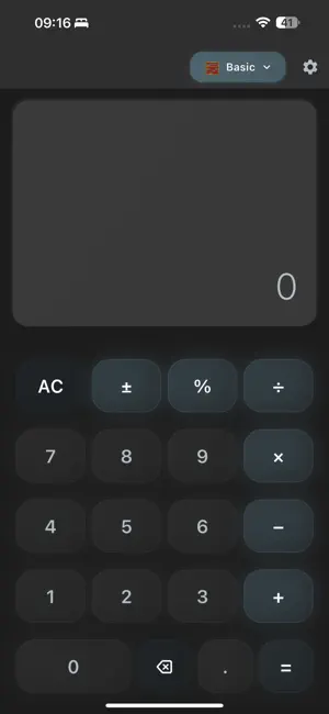 Chroma Calc Pro: Calculator screenshot 3