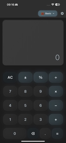 Chroma Calc Pro: Calculator Screenshot 3 of 10
