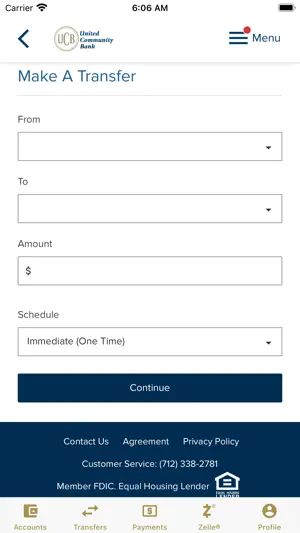 UCB Banking screenshot 4