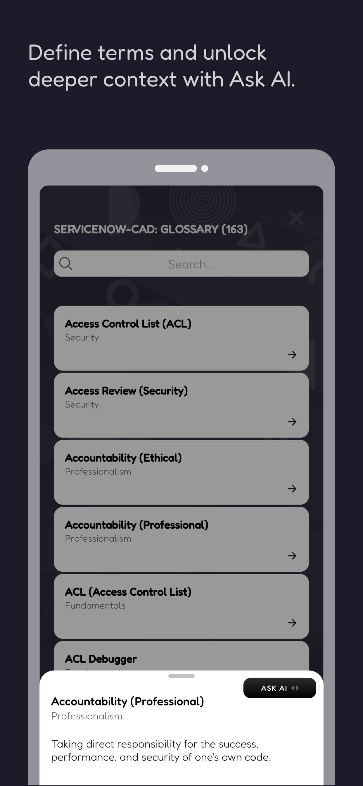 ServiceNow Exam Prep (+AI) screenshot 6