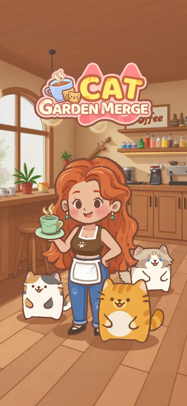 #1. Cat Garden Merge (iOS) 由: IMI GAME