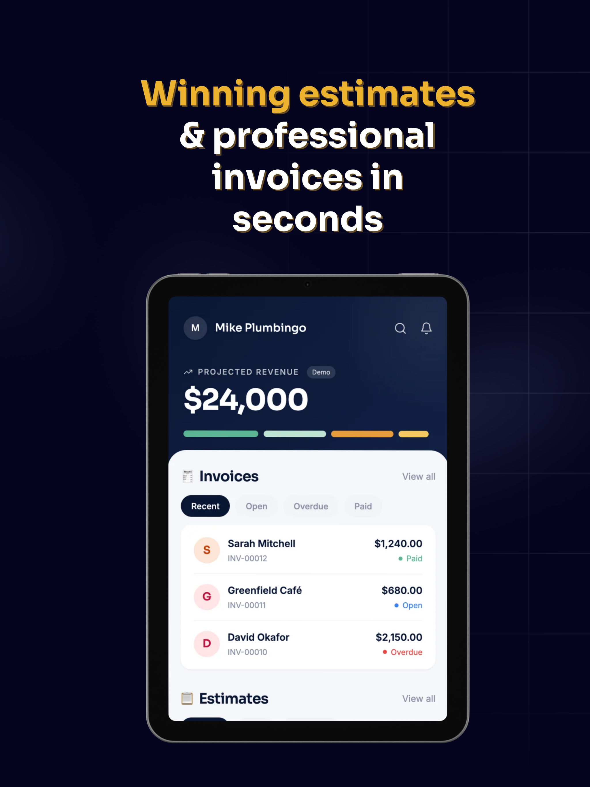 WinPal: AI Invoice & Estimate screenshot 11