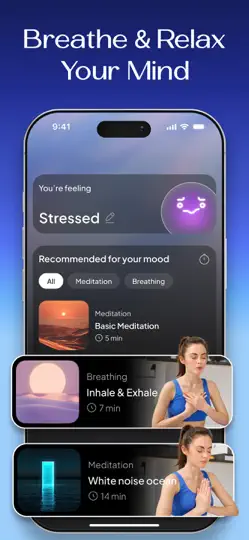 Скриншот Mindfulness: Meditation & Calm на iPhone 3