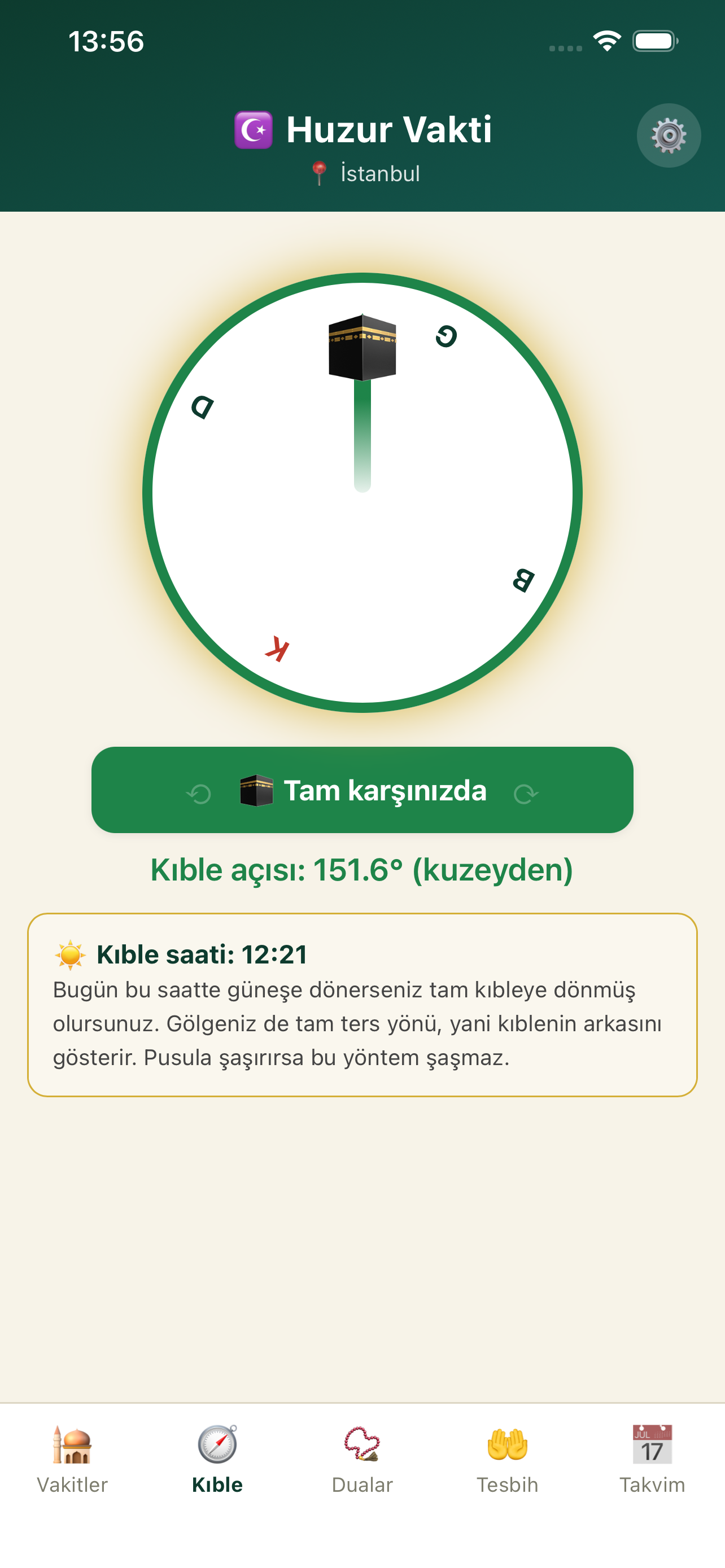 Huzur Vakti - Ezan ve Kıble screenshot 2