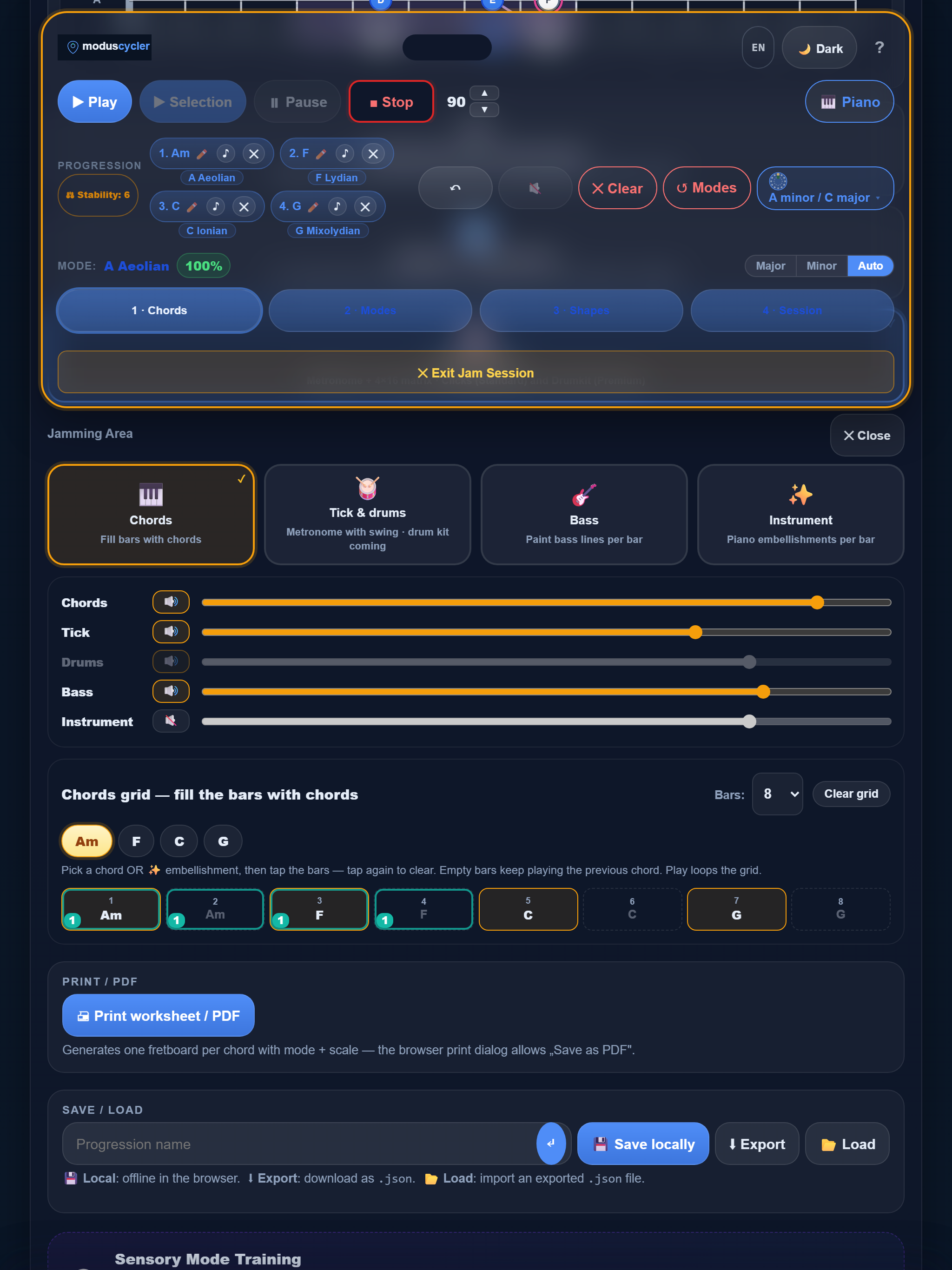ModusCycler — Modi & Jamming screenshot 16
