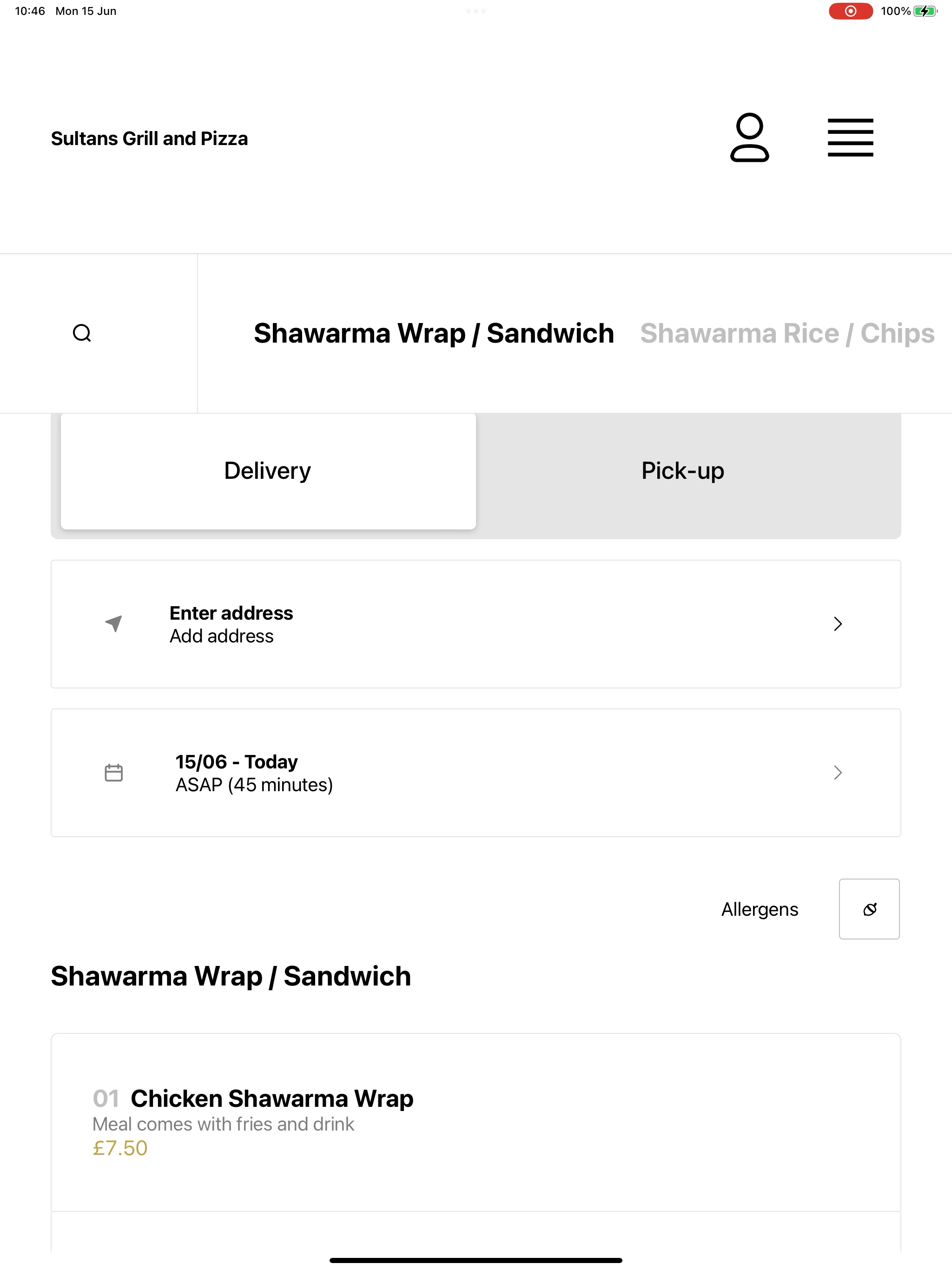 Sultans Grill and Pizza screenshot 7