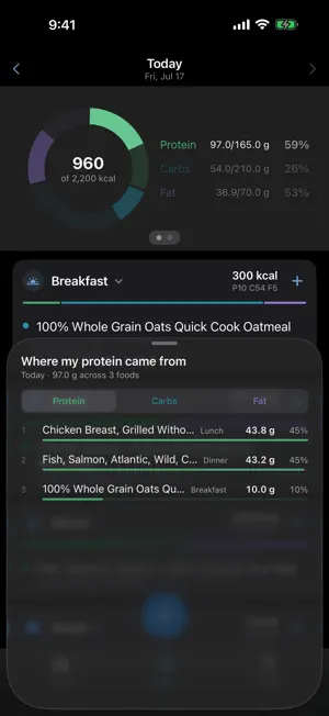 Macros – Calorie Tracker screenshot 2