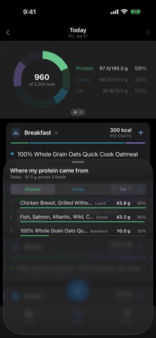 Macros – Calorie Tracker Screenshot 2 of 6