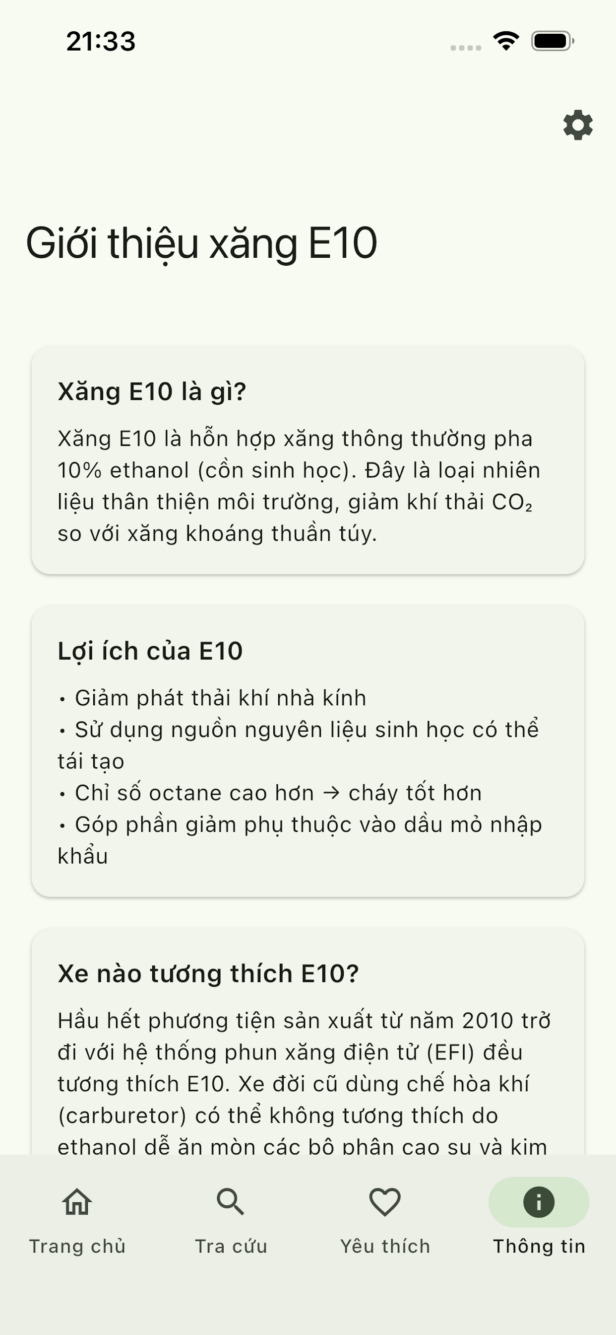 E10 Checker screenshot 4