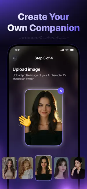Meetra AI-Chat with Characters iPhone screenshot 3
