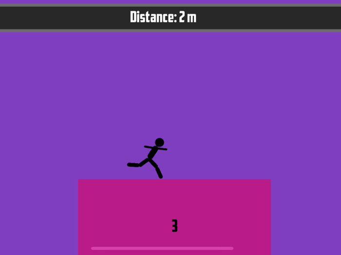 Gymnastic Flight Jump stickman