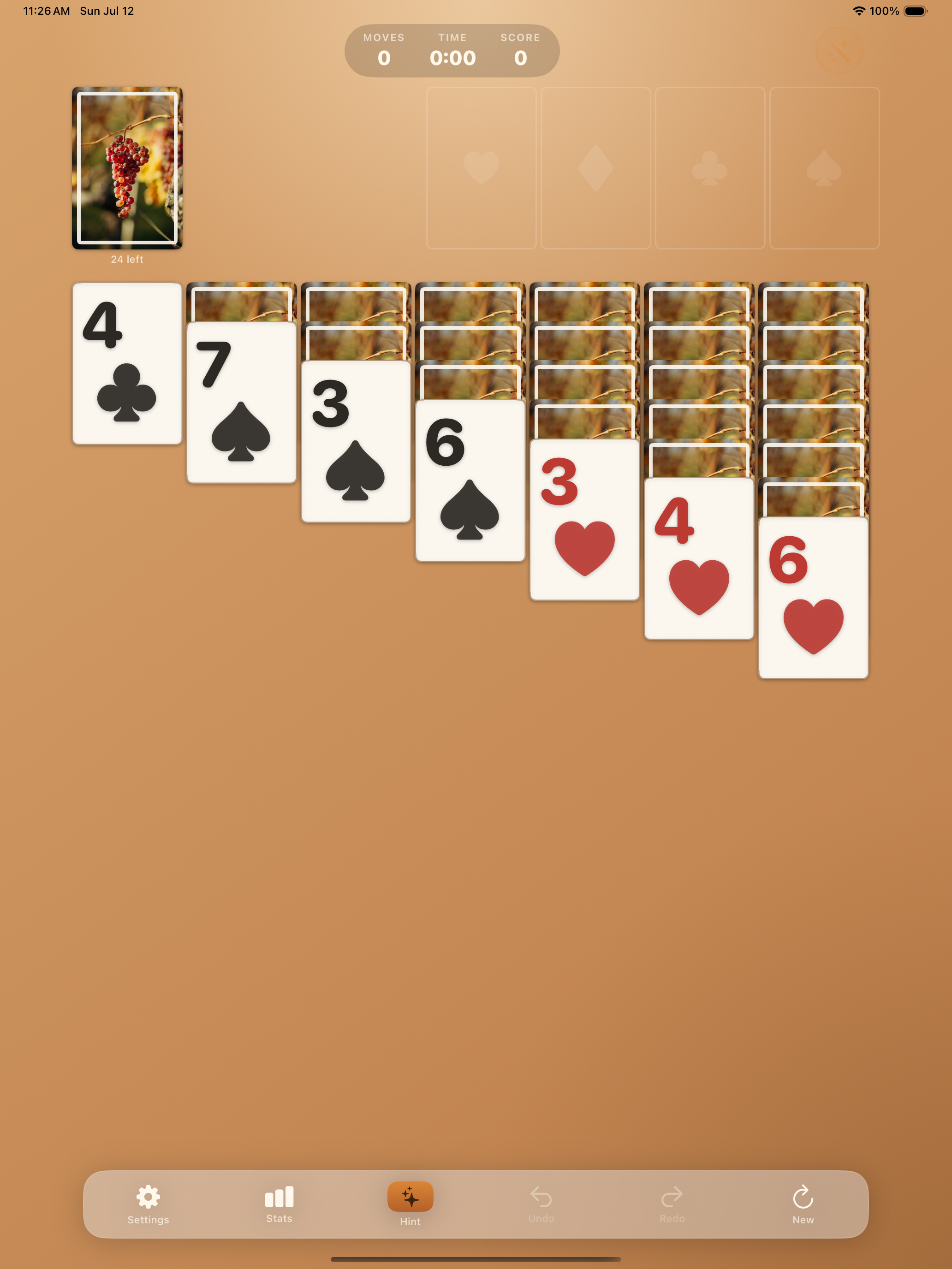 Elba's Solitaire screenshot 6