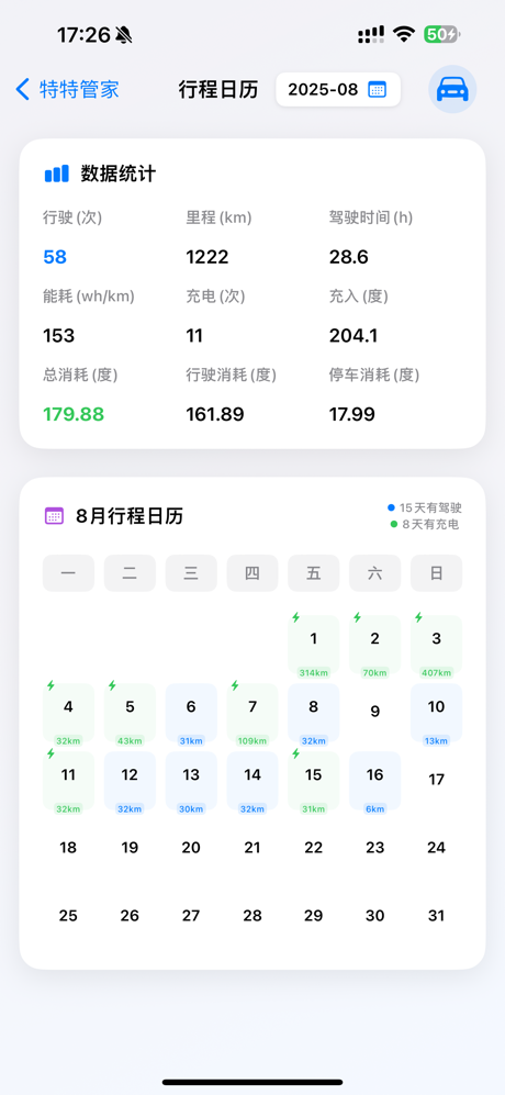 特特管家-特斯拉车主必备 screenshot 5