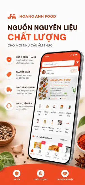 Hoang Anh Food screenshot 1