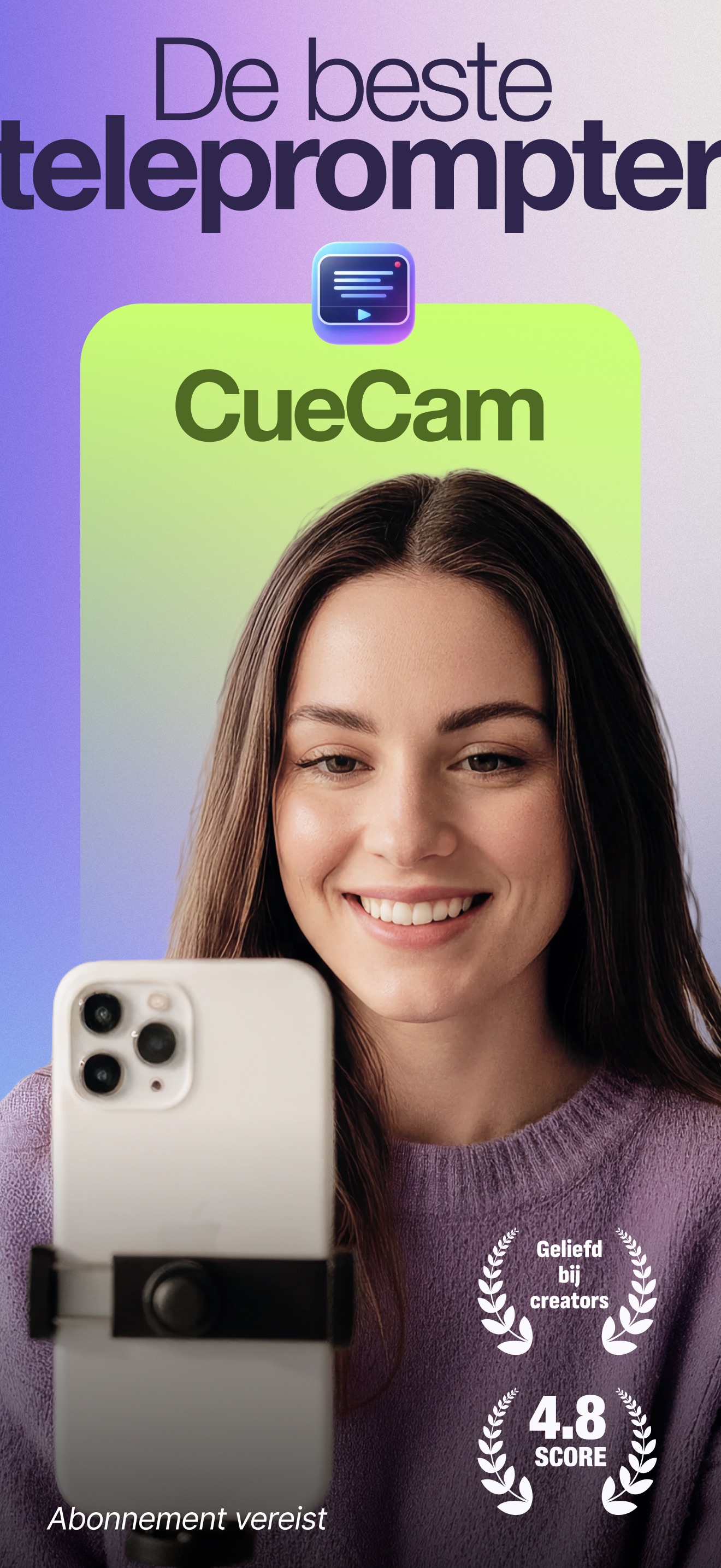 CueCam: Video Teleprompter screenshot 1