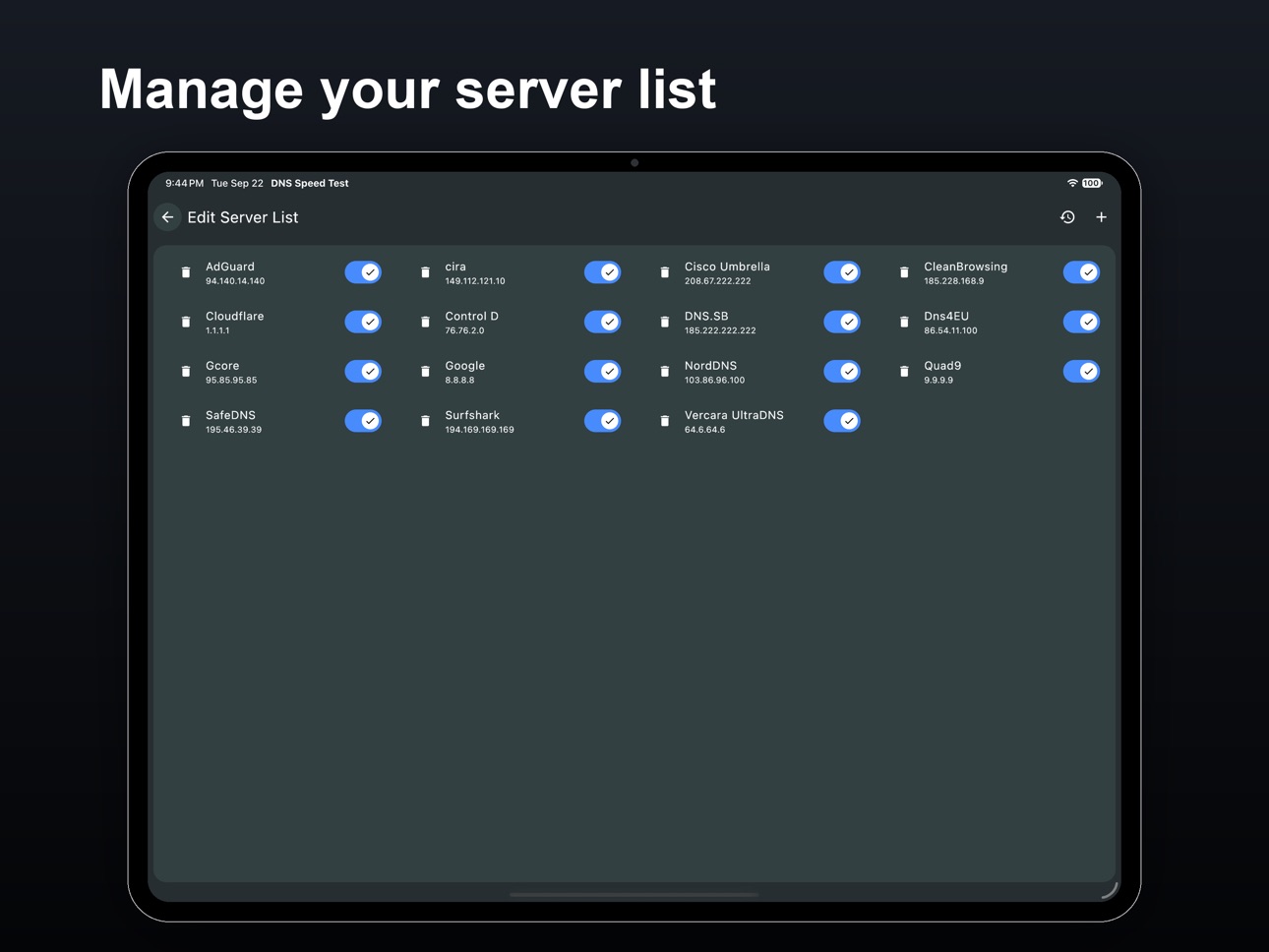 Screenshot 10 of DNS Speed Test