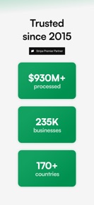 Payment for Stripe screenshot