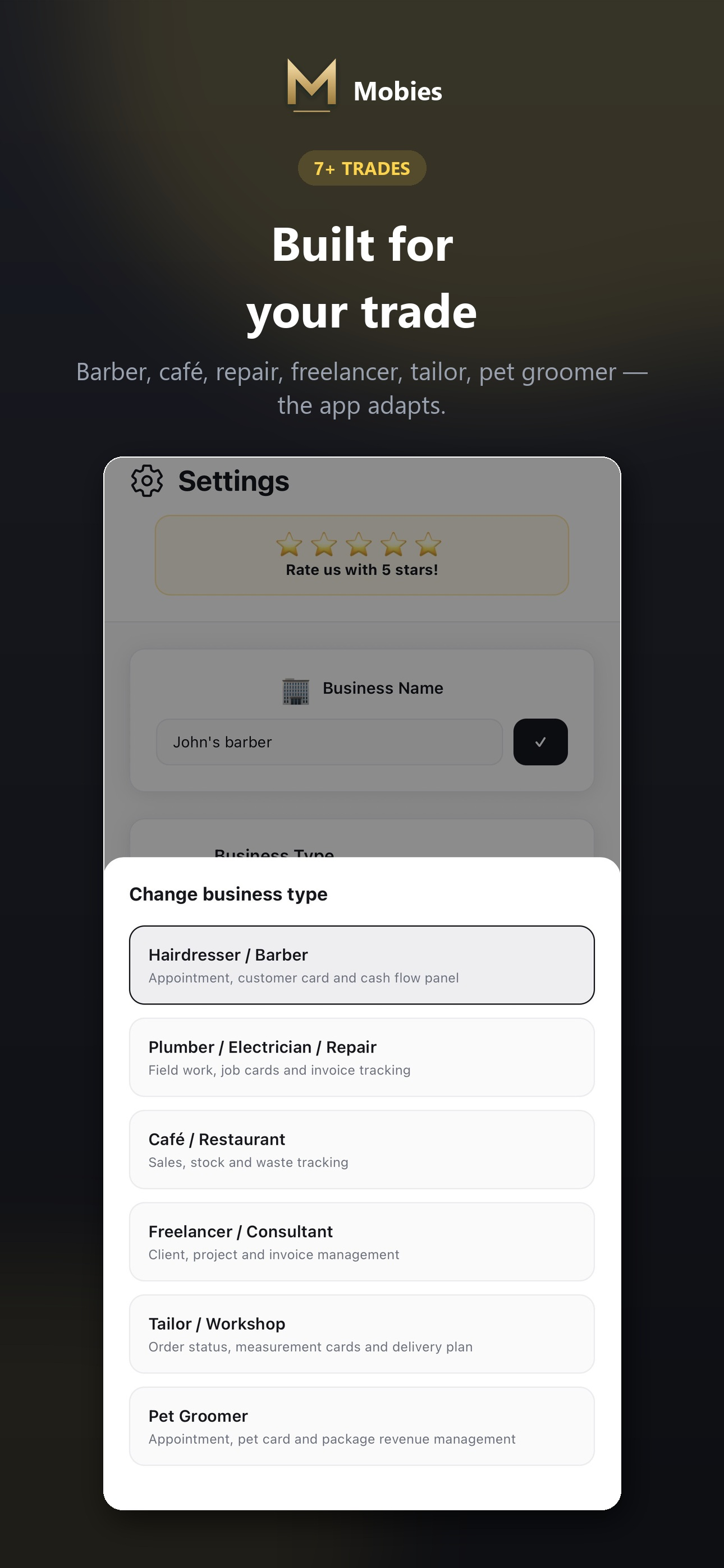 Mobies: Client Booking Manager screenshot 7