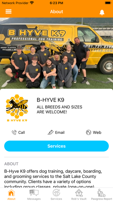 B-HYVE K9 Screenshot