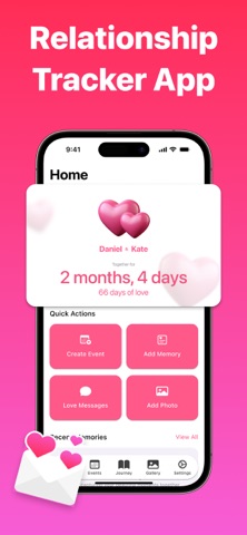 Relationship Tracker App Screenshot 1 of 5