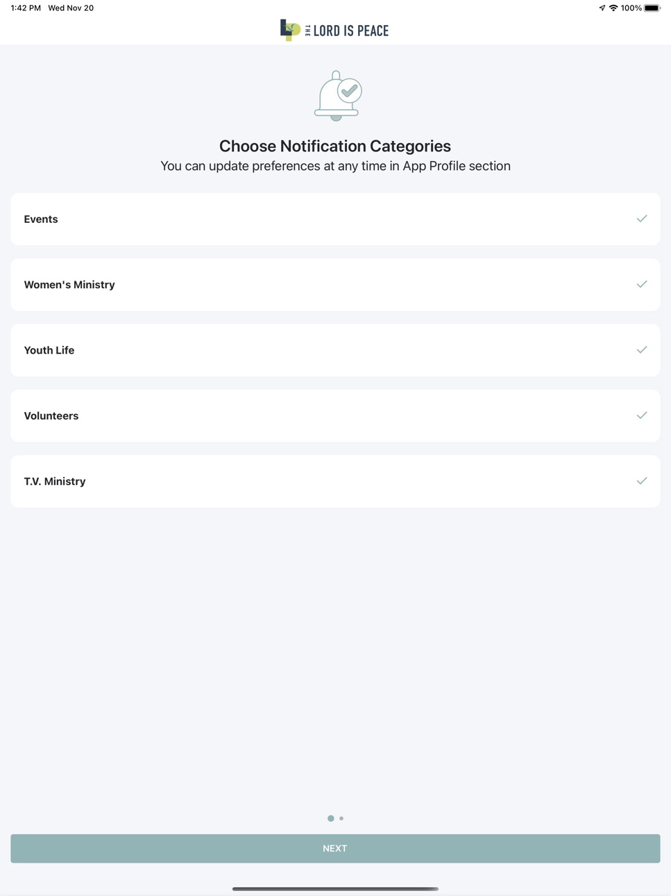 iPad screenshot