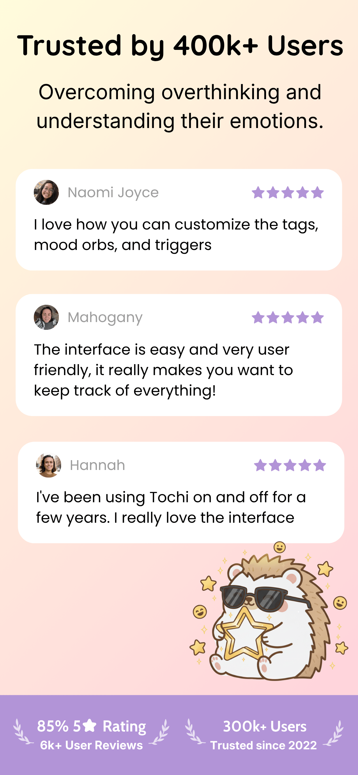 Tochi - Mood Tracker Journal
