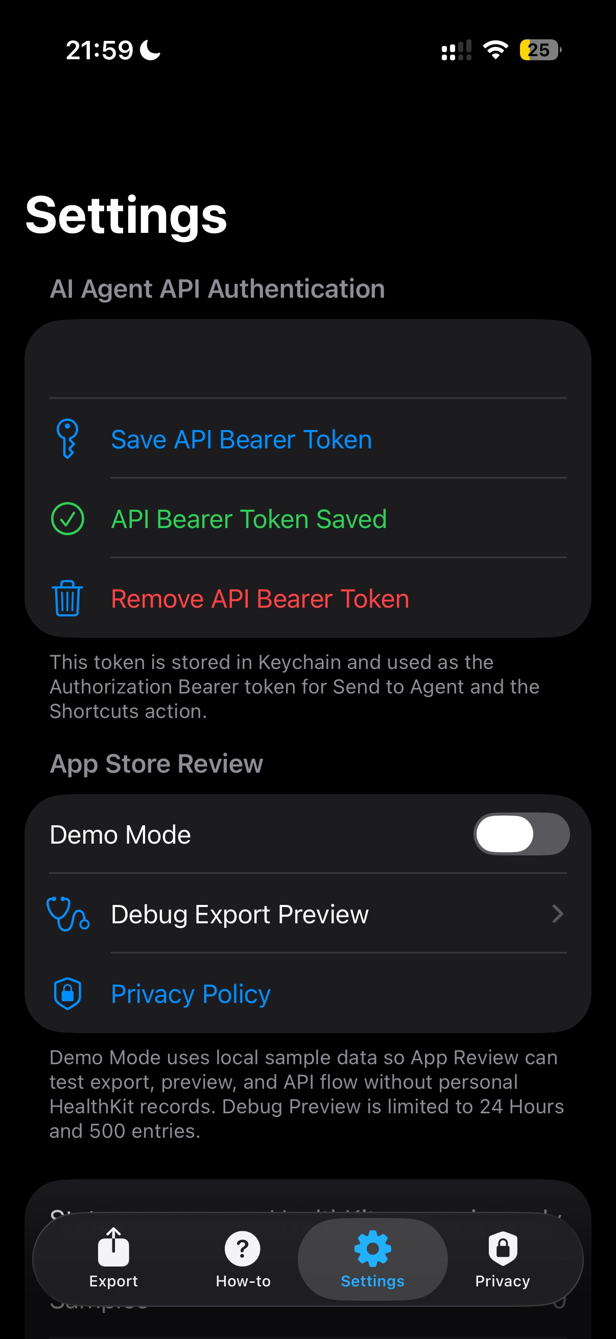 Screenshot 4 of Health for Agents