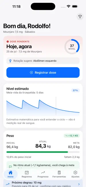 Dose: GLP-1 e Peptídeos screenshot 1