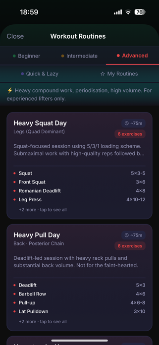 FitTrackNutriion Screenshot 9 of 10