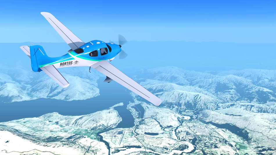 #3. RFS - Real Flight Simulator (iOS) By: RORTOS SRL