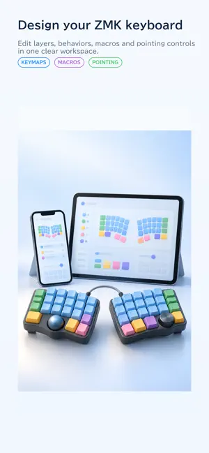 ZMK Editor screenshot 1