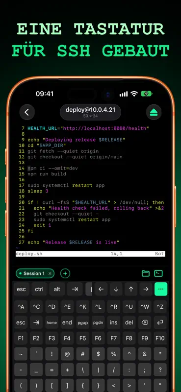 Terminalko - SSH Terminal screenshot 4 of 10