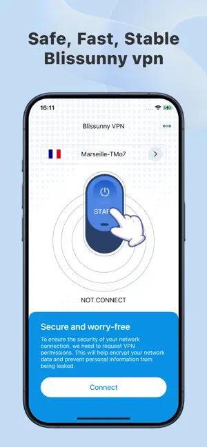 Blissunny VPN Pro screenshot 1