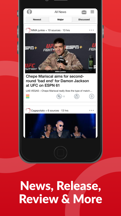Screenshot #2 pour MMA News: Match Results & More