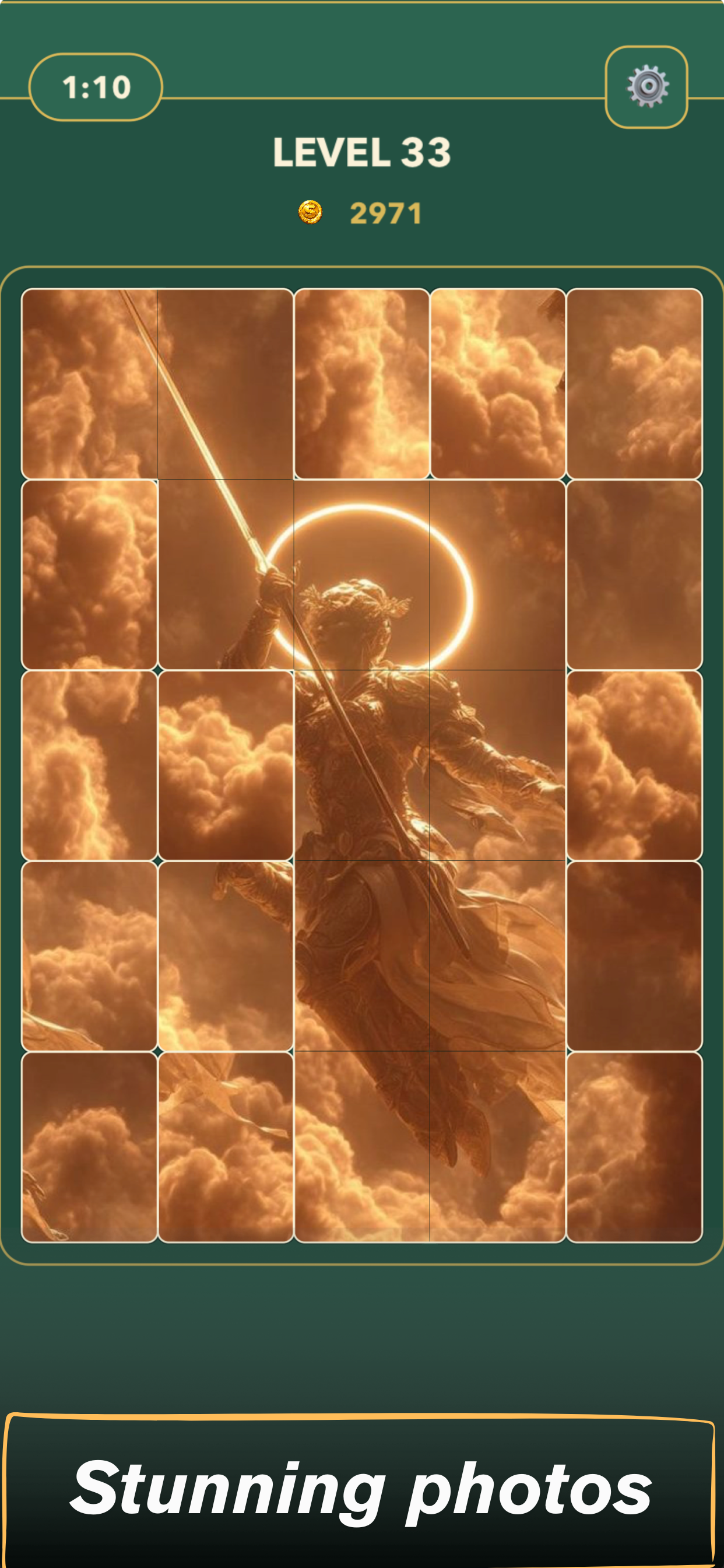 Jigsolitaire Puzzle Relaxing