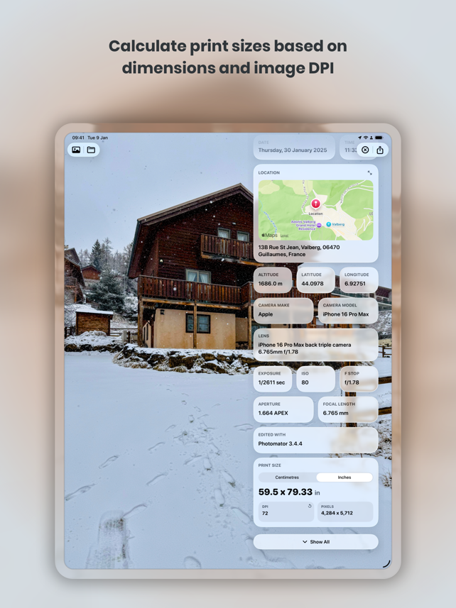 Metadata Screenshot