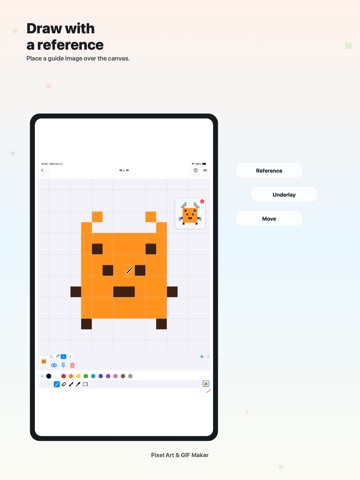 Pixel Art & GIF Maker iPad screenshot