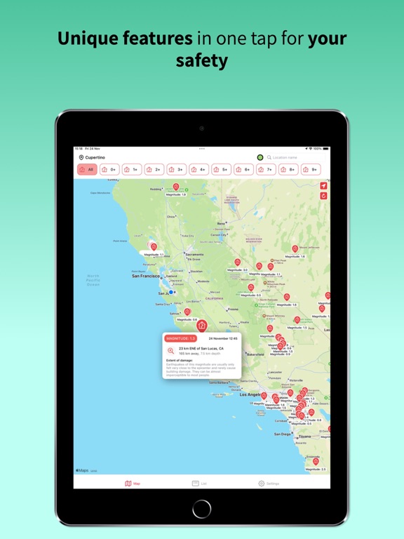 Screenshot #6 pour Earthquake Hub