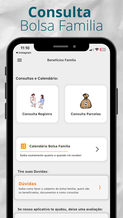 Consulta Auxilio Bolsa Familia Screenshot