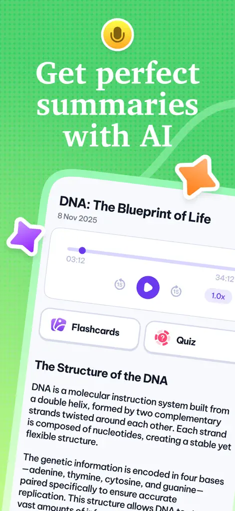Kiwi AI - Notetaker - Education App | MWM