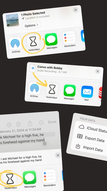 Yesterdays: Memory Journal screenshot-5
