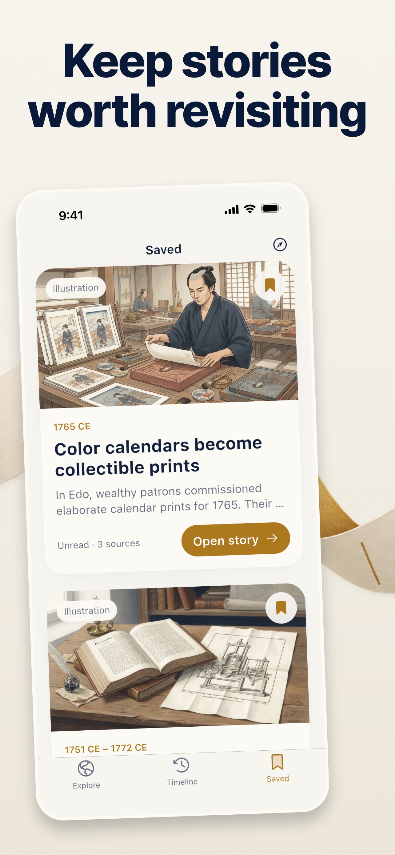 Screenshot 5 of Erafolio: History Learning