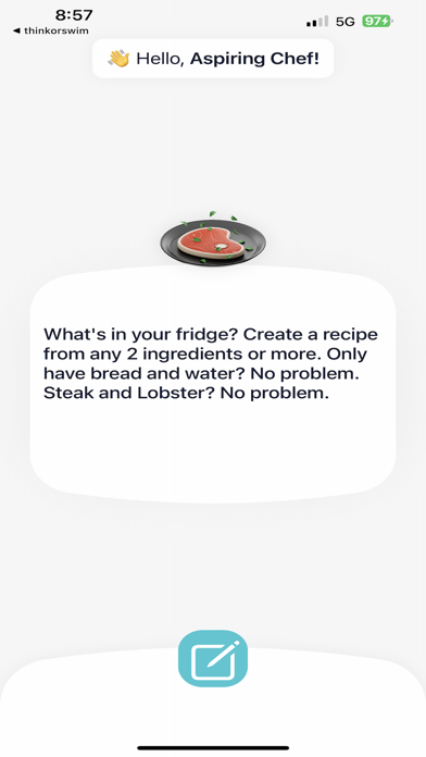 FRidge - Recipe Creator Screenshot