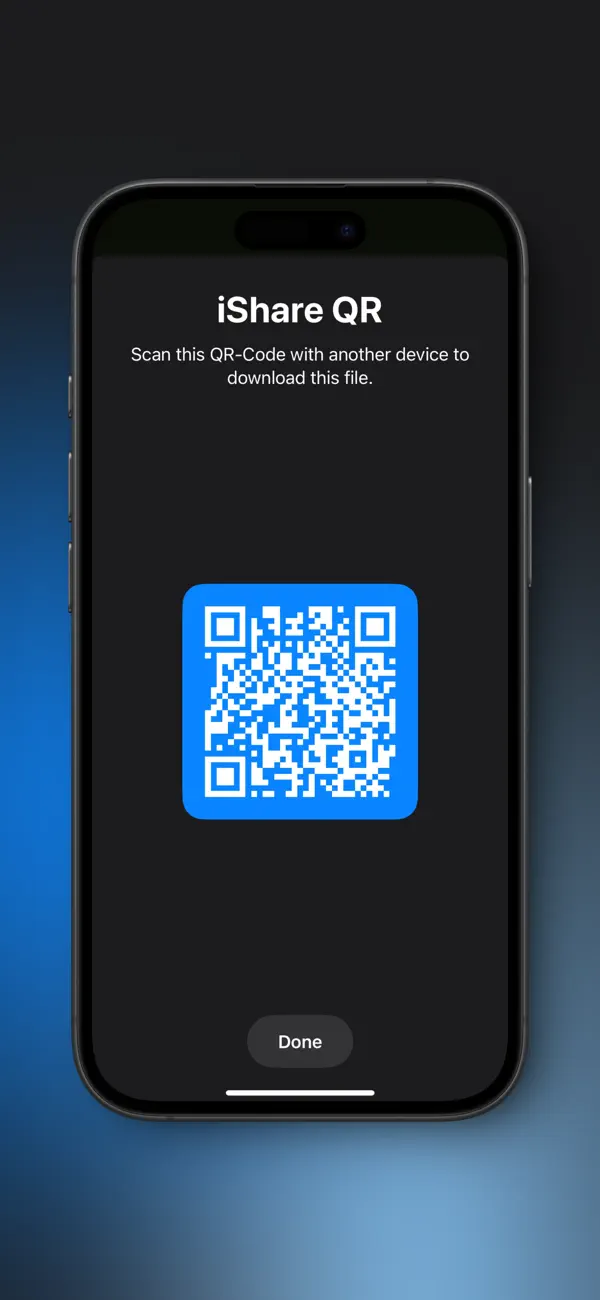 Screenshot #1 pour iShare QR