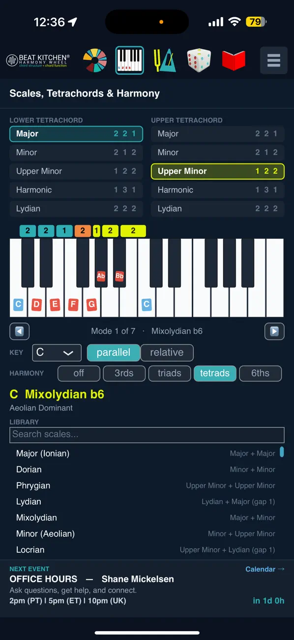 Screenshot #2 pour Beat Kitchen Harmony Wheel
