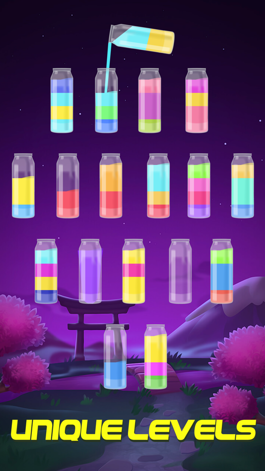 #3. Water Bottle Sort: Color Games (iOS) 由: Paresh Gundaniya