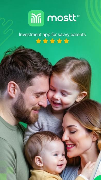 Mostt: Save & Invest for Kids iPhone screenshot 1 - Finance app