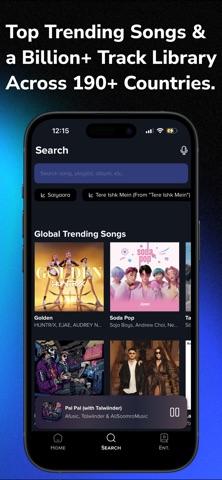 Zene: Music, Podcasts & Ent. iPhone screenshot
